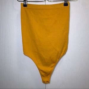 Strapless Thong Bodysuit